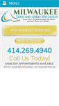 Mobile Screenshot of milwaukeefootspecialists.com